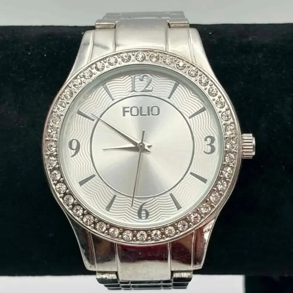 Silver Folio Men’s Watch